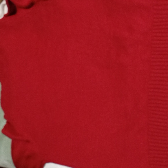 Karen Scott Red Christmas Long Sleeve Sweater Size XL - Picture 4 of 4